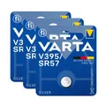 Produktbild: 3x Varta Knopfzelle Silver Oxide V395 V 395 SR57 1,55V Batterien 1er Blister