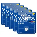 Produktbild: 5x Varta Knopfzelle Silver Oxide V395 V 395 SR57 1,55V Batterien 1er Blister
