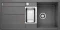 Produktbild: Blanco Metra 6 S Silgranit felsgrau m.Afb. Multifunktionsschale aus Edelstahl, Ablaufgarnitur
