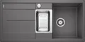 Produktbild: BLANCO METRA 6 S | Granitspüle aus SILGRANIT felsgrau | Einbauart: Einbau von Oben | reversibel | für 60 cm breite Unterschränke | Großes Becken | Reinigungsfreundliche Öberfläche