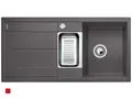 Produktbild: Blanco Metra 6 S Felsgrau Spüle Granit-Spülbecken Grau Küchenspüle Einbau-Spüle