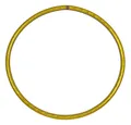 Produktbild: Hoopomania Hula-Hoop-Reifen Zirkus Hula Hoop, Hologramm Farben, Ø 75cm Gelb