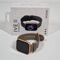 Produktbild: XCOAST Ive II Fit Smartwatch 44 mm Taupe Fitness Uhr 21 SPORTMODI Always on Disp