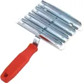 Produktbild: Kerbl Metallstriegel Fein -  8 reihig