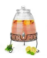 Produktbild: Sendez Getränkespender XXL 9 Liter mit Metall-Zapfhahn Wasserspender Saftspender Dispenser