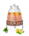 Produktbild: XXL Getränkespender 9 Liter Zapfhahn Ständer Wasserspender Saftspender Dispenser