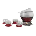 Produktbild: SIMAX Feuerzangenbowle   , transparent/klar , Glas,Edelstahl,Textil