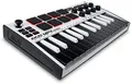 Produktbild: Akai Professionell MPK Mini MK3 Weiß USB Midi Tastatur Steuerung 25 Tasten 8 Pad