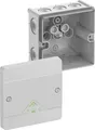 Produktbild: Spelsberg Abzweigkasten Abox 040-L 80440001 IP66 | 4mm² | 102x102x57mm | Kunststoff | 11 Einführungen | grau