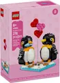 Produktbild: LEGO 40886: Verliebte Pinguine Valentinstagsdeko mit Herzsockel | NEU/OVP