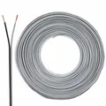 Produktbild: Lautsprecherkabel 2x0,50mm² - 50m - weiss - CCA - Audiokabel - Boxenkabel