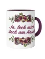 Produktbild: Urban Backwoods Ja Leck Mich Doch Am Arsch Tasse mit Spruch Kaffeetasse