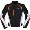 Produktbild: Modeka Lineos Motorrad Textiljacke, schwarz-weiss-orange, Größe M für Männer