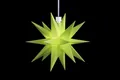 Produktbild: Sterntaler Dekostern | Weihnachtsstern Mini-Stern | Kunststoff | 18-Zacker | Lindgrün | 12cm | Innen | LED | Batterie | mit Timer