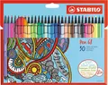 Produktbild: Premium-Filzstift - STABILO Pen 68 - 30er Pack - mit 30 verschiedenen Farben