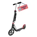 Produktbild: HUDORA BigWheel Scooter 205 - Stars - Höhenverstellbarer & zusammenklappbarer Cityroller - Kinder- & Erwachsenenroller für bis zu 100kg