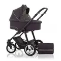 Produktbild: Coletto Kombi-Kinderwagen Leo 2 in 1 inkl. Sportsitz und umfangreichen Zubehör in 20 Farben grau|grün
