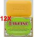 Produktbild: 12 X Tabiano Neutrale Schwefel- Und Glyzerinseife 125 Gramm - SpezialitÄt Von