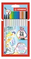 Produktbild: STABILO® FILZSTIFT PEN 68 BRUSH  12STK. ETUI NEU OVP