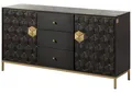 Produktbild: Massivmoebel24 Sideboard DIAMOND (Massivholz), Mango 146x40x77 grau geölt DIAMOND #122