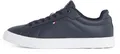 Produktbild: Tommy Hilfiger Herren Court Sneaker Icon Flag Essential aus Leder, Blau (Desert Sky), 42
