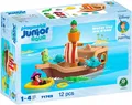 Produktbild: Playmobil® Peter Pans Piratenschiff mit Wasserspritzspaß (71769), JUNIOR & Disney Konstruktions-Spielset, (12 St), Made in Europe