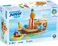 Produktbild: PLAYMOBIL JUNIOR 71769 Peter Pans Piratenschiff Kleinkind Set ab 1 Jahr