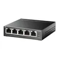 Produktbild: TP-LINK TP-Link TL-SG105MPE Netzwerk-Switch L2 Gigabit Ethernet (10/100/1000) Power over Ethernet (PoE) Schwarz (TL-SG105MPE)