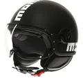 Produktbild: MOMO FGTR Classic Mono Jethelm, schwarz, Größe L für Männer
