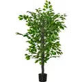 Produktbild: HOMCOM Künstlicher Ficusbaum Kunststoff Zement  15L x 15B x 135H cm