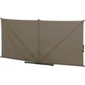Produktbild: Siena Garden - Ben Sichtschutz 150x280 Cm, Taupe Gestell Aus Stahl, Anthrazit, Bezug Aus Polyester, 250g/m2 In Taupe
