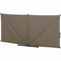 Produktbild: Ben Sichtschutz 150cm x 280cm,taupe Gestell aus Stahl, anthrazit, Bezug aus Poly