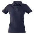 Produktbild: Poloshirt für Damen, DUNKELBLAU, Gr. XS