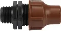 Produktbild: Rain Bird Kupplung PP 16 mm x 1/2 Lock x Außengewinde Braun Typ BF-82-50