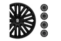 Produktbild: OMAC Radkappen Sparco 14 Zoll Roma Silber Grau 4tlg, (4-St) Einfache Installation, Haltbar