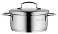 Produktbild: WMF Mini Bratentopf Kochtopf Bräter mit Deckel Cromargan Edelstahl 14 cm