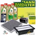 Produktbild: MANN-FILTER INSPEKTIONSPAKET FÜR HYUNDAI i-20 2 GB 1.2 G4LA 75 / 84 PS AB 2014