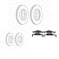 Produktbild: Bremsscheiben Bremsbeläge VORNE FERODO (338mm) für AUDI A4 B9, Q5 II, A5 II, A7