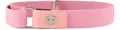 Produktbild: Ladeheid Kinder Gürtel Ohne Schnalle Elastischer Kindergürtel für Jungen und Mädchen 1-6 Jahre 34-65 cm P15G (Rosa/Blume)
