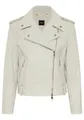 Produktbild: BOSS ORANGE Lederjacke Sandy Premium Damenmode mit genarbter Struktur