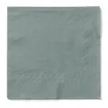 Produktbild: MANK Serviette in GRAU, 3-lagig, Tissue, 33x33 cm, 1/4 Falz, 100 Stück, elegante Papierservietten für Gastronomie, Bar, Restaurant & Events - Ideal für Festlichkeiten