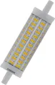 Produktbild: OSRAM HOMELIGHTING 4058075432574 LED EEK E (A - G) R7s Kolbenform 18.2W = 150W Warmweiß (Ø x L) 28mm x 118mm 1St.