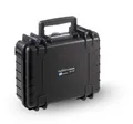 Produktbild: B&W Hartschalenkoffer Typ 1000 mit Würfelschaum, schwarz 1000026126