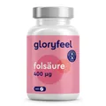 Produktbild: Folsäure 400 Tabletten (13 Monate) - 400µg pro Tablette für die Schwangerschaft