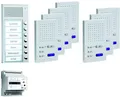 Produktbild: pre:pack Audio Aufputz für 7 Wohneinheiten, mit Außenstation PAK 7 Klingeltasten + 7 x Freisprecher ISW3030 + Steuergerät BVS20 TCS PPAF07-EN/02