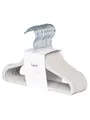 Produktbild: 3 Sprouts - Velor Hanger 15 pcs Grey