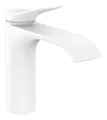 Produktbild: Hansgrohe Vivenis Einhebel-Waschtischmischer 110 CoolStart mit Zugstangen-Ablaufgarnitur Ausladung 146 mm - Mattweiß - 75023700