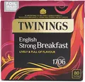 Produktbild: Twinings 1706 English Strong Breakfast Lively & Full of Flavour 80 Btl. 250g
