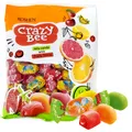 Produktbild: 4mal 200g Roshen Crazy Bee Gelee Bonbons mit Fruchtsaft ukrainische Geleebonbons