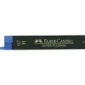 Produktbild: Faber-Castell Feinminen SUPER-POLYMER (12 Stück, Schwarz, 0.70 mm) (120711)